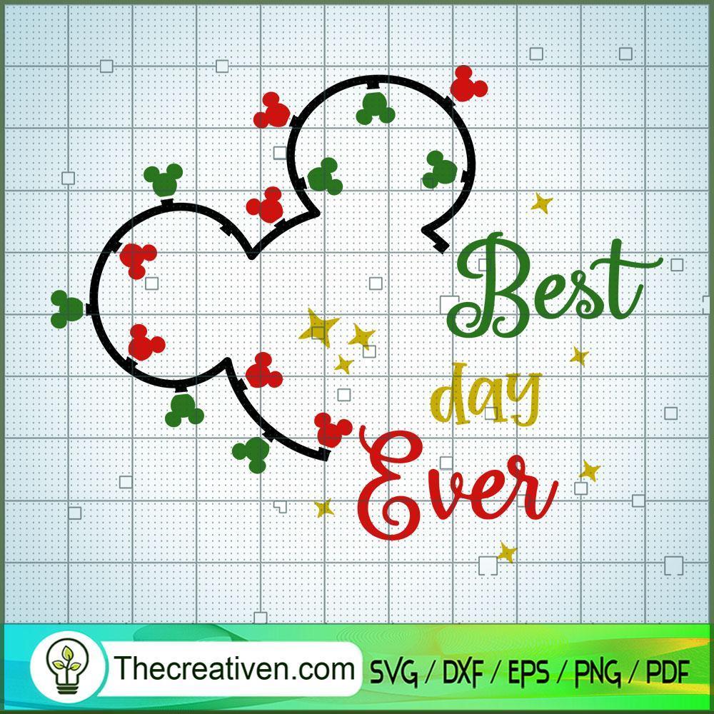 Best Day Ever SVG, Disney Christmas SVG, Mickey And Minnie SVG 1 Best Day Ever SVG, Disney Christmas SVG, Mickey And Minnie SVG
