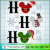 Ho Ho Ho Christmas SVG, Disney Christmas SVG, Mickey And Minnie SVG 3 christmas 4 copy