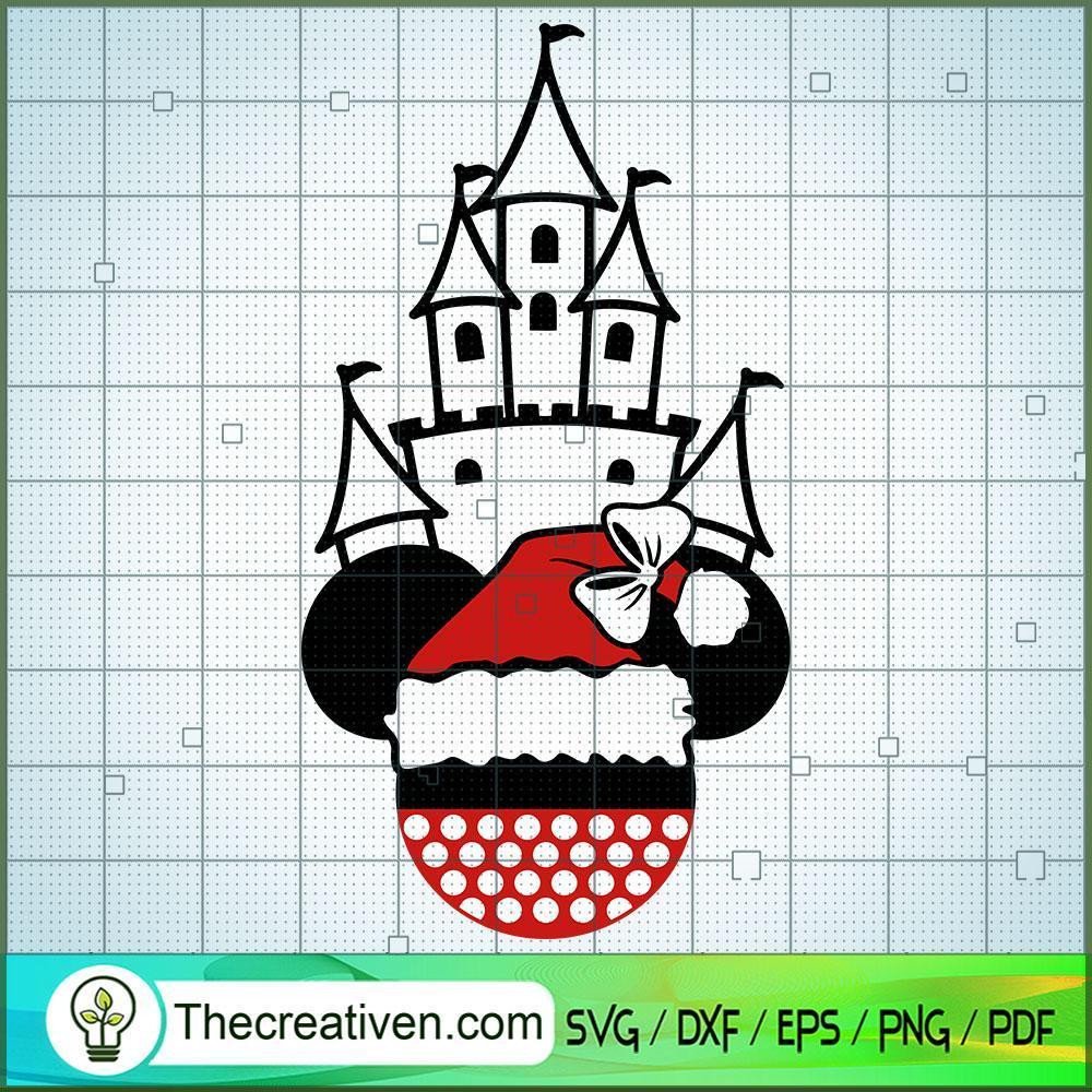 Minnie Castle Christmas Hat SVG Cut File for Cricut & Silhouette 1 Minnie Castle Christmas Hat SVG Cut File for Cricut & Silhouette