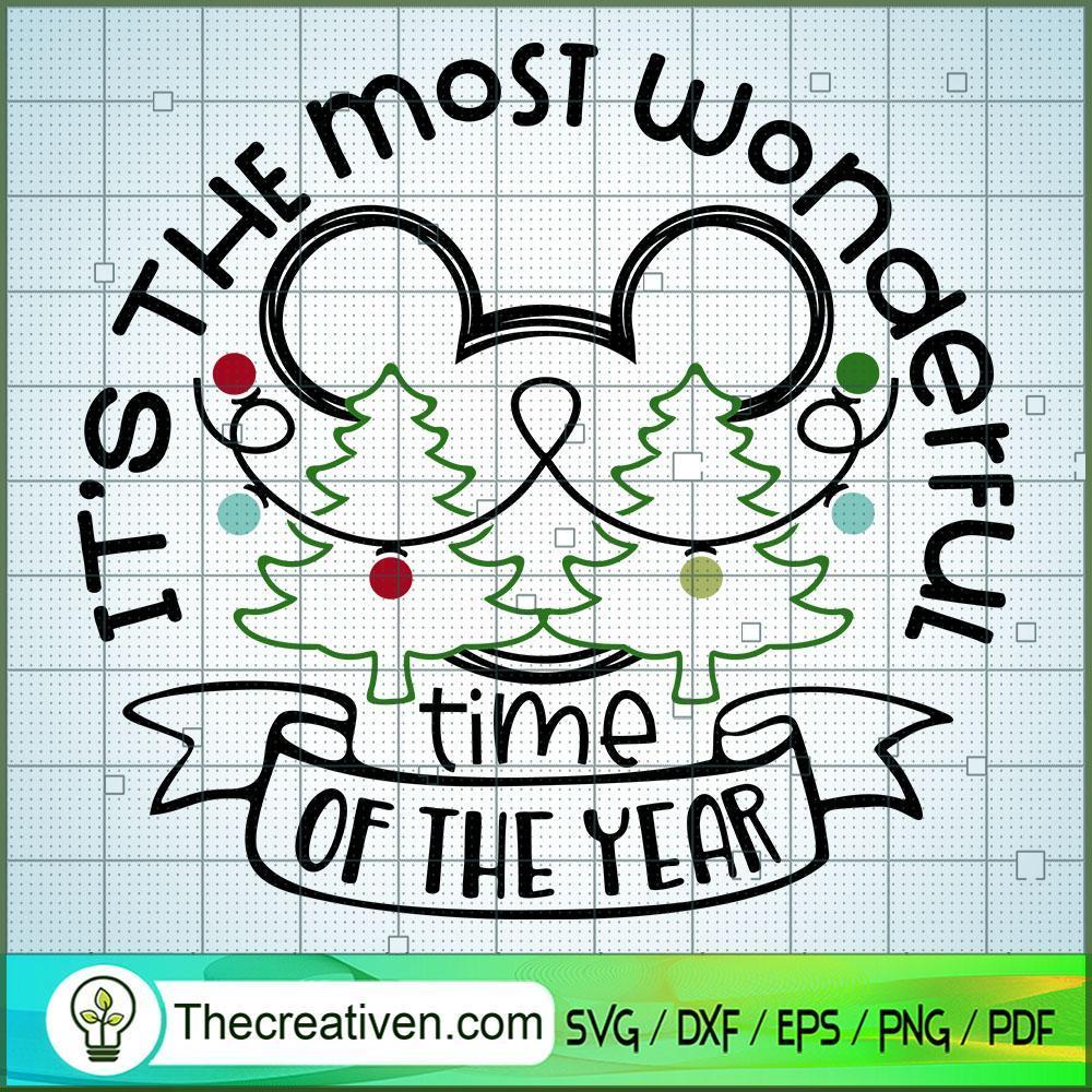 It's The Most Wonderful Time Of The Ye SVG Cut File fo Design 29386 1 It's The Most Wonderful Time Of The Ye SVG Cut File fo Design 29386