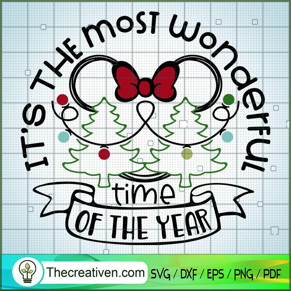 It's The Most Wonderful Time Of The Ye SVG Cut File fo Design 29385 1 It's The Most Wonderful Time Of The Ye SVG Cut File fo Design 29385