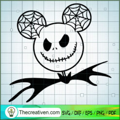Horror Mickey Halloween SVG Cut File for Cricut & Silhouette