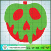 Scary Apple Poison SVG, Disney Halloween SVG, Mickey And Minnie SVG 2 27 copy 5