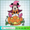 Cute Mickey Pink Witch Hallo SVG Cut File for Cricut