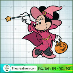 Mickey Witch Bless SVG, Disney Halloween SVG, Mickey And Minnie SVG