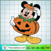 Mickey Pumpkin  SVG, Disney Halloween SVG, Mickey And Minnie SVG