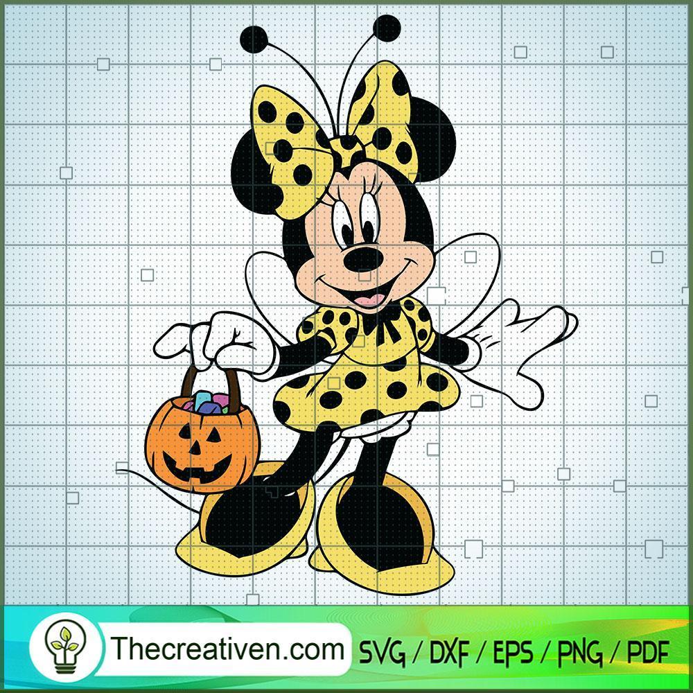 Cute Minnie Bee SVG, Disney Halloween SVG, Mickey And Minnie SVG 1 Cute Minnie Bee SVG, Disney Halloween SVG, Mickey And Minnie SVG