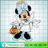 Cute Minnie Angel Take A Pumpkin SVG Cut File for Cricut & Silhouette 3 9 copy 5