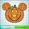 Mickey Halloween Pumpkin SVG Cut File for Cricut & Silhouette