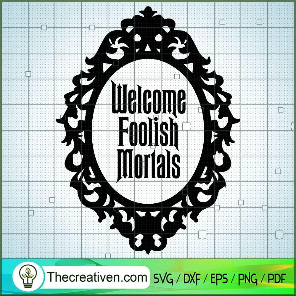 Welcome Mirror SVG Cut File for Cricut & Silhouette 1 Welcome Mirror SVG Cut File for Cricut & Silhouette