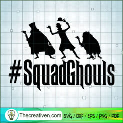 Squad Ghouls SVG Cut File for Cricut & Silhouette Design 29210