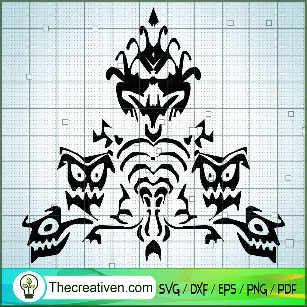 Haunted Mansion Ornaments SVG, Halloween SVG, Boo SVG, Witch SVG 1 Haunted Mansion Ornaments 1 copy