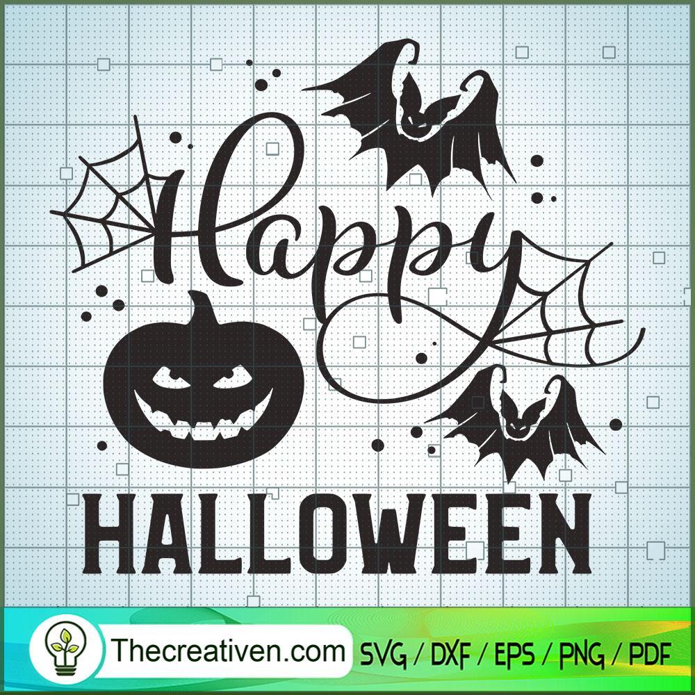 Happy Halloween SVG, Halloween SVG, Boo SVG, Witch SVG 1 happy halloween copy