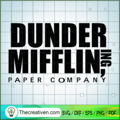 Dunder Mifflining Paper Company SVG Cut File for Cricut & Silhouette