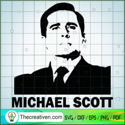 Michael Scott  SVG, The Office TV Show SVG, Funny Movie SVG
