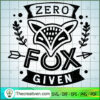 Zero Fox Given Free SVG Cut File for Cricut & Silhouette