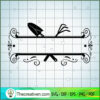 Garden Tools Monogram Free SVG Cut File for Cricut & Silhouette 2 Garden tools monogram copy