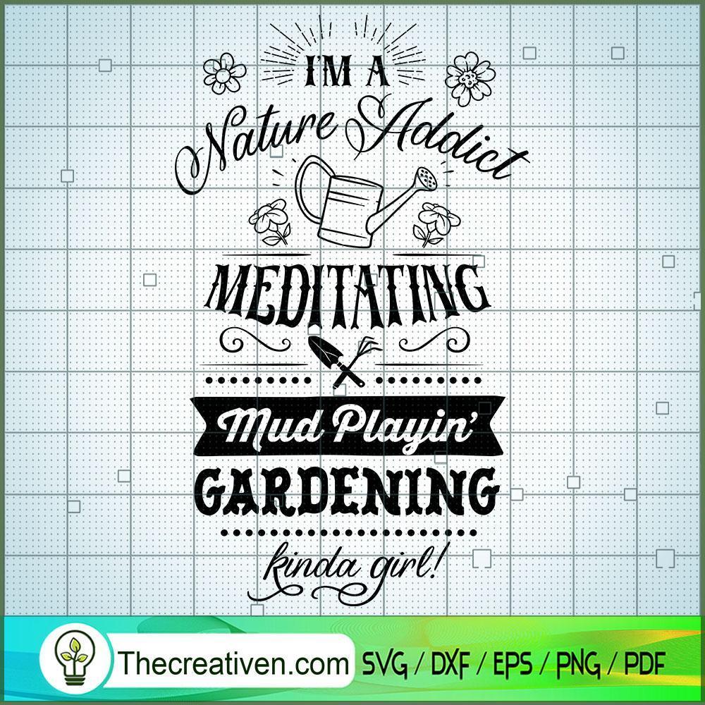 Gardening Kinda Girl Free SVG Cut File for Cricut & Silhouette 1 Gardening Kinda Girl Free SVG Cut File for Cricut & Silhouette