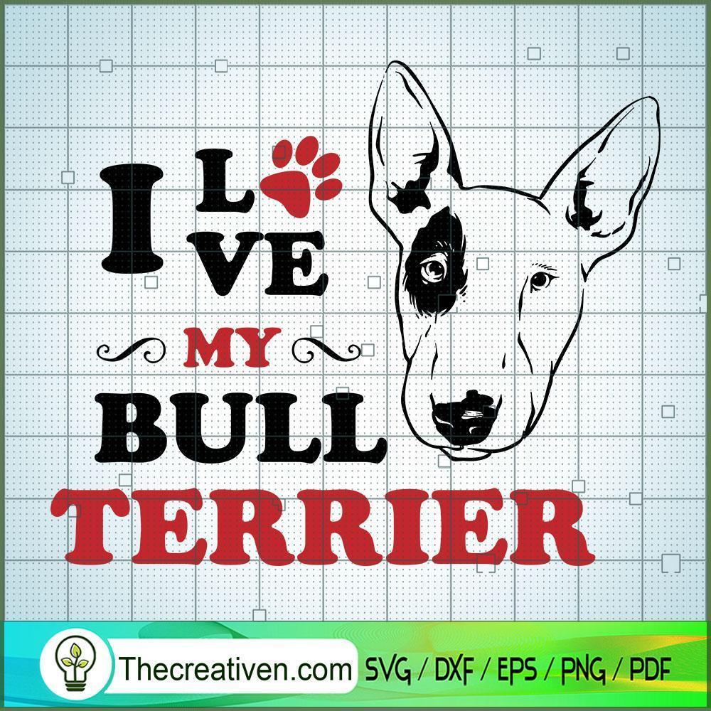 Bull Terrier Free SVG Cut File for Cricut & Silhouette 1 Bull Terrier Free SVG Cut File for Cricut & Silhouette