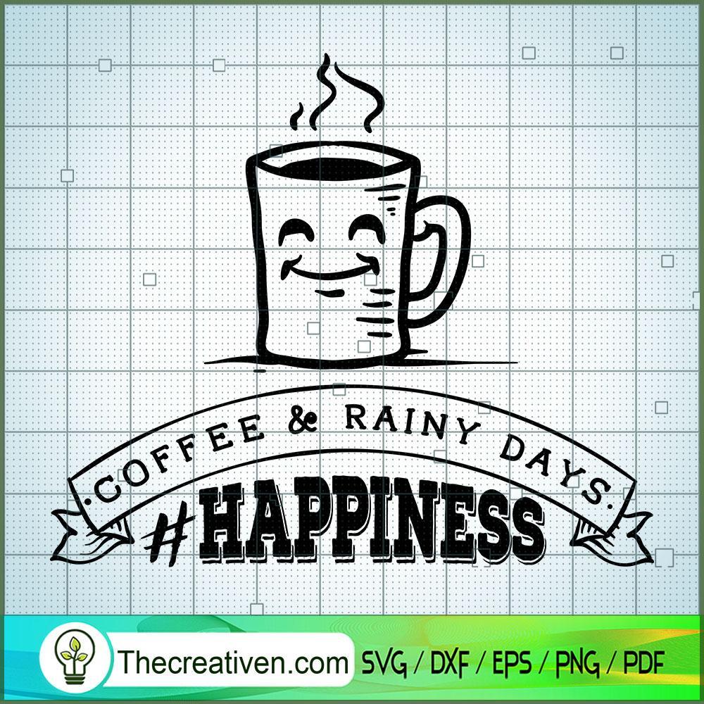 Coffee And Rainy Days Free SVG Cut File for Cricut & Silhouette 1 Coffee And Rainy Days Free SVG Cut File for Cricut & Silhouette