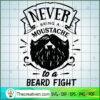 Never bring a moustache copy