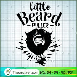 Little Beard Puller Free SVG Cut File for Cricut & Silhouette
