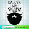 Daddys Little Beard Puller Free SVG Cut File for Cricut & Silhouette 2 Daddys little beard puller copy