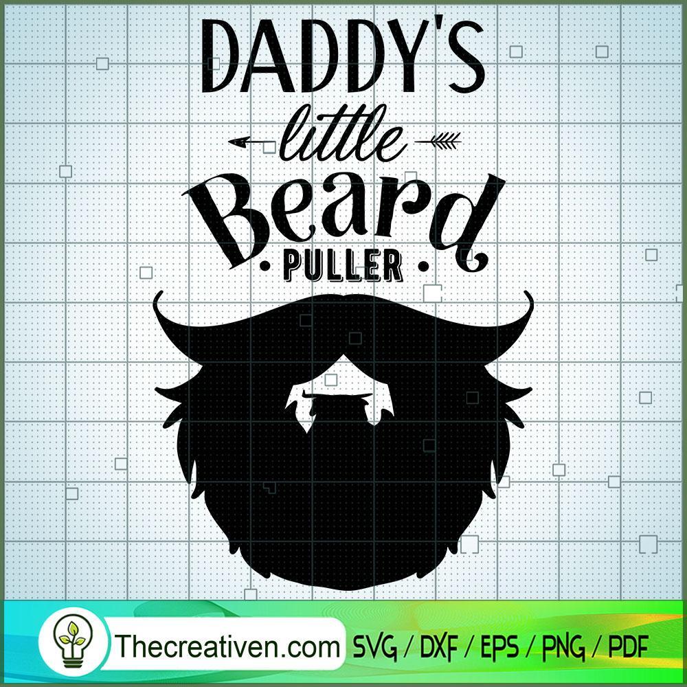Daddys Little Beard Puller Free SVG Cut File for Cricut & Silhouette 1 Daddys Little Beard Puller Free SVG Cut File for Cricut & Silhouette