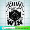 Chin Full Of Win Free SVG Cut File for Cricut & Silhouette 2 Chin full of win copy