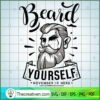 Beard Yourself Free SVG Cut File for Cricut & Silhouette 2 Beard Yourself copy