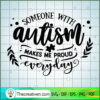 Someone With Autism Has Taught SVG Cut File for Cricut & Silhouette 2 Someone with autism copy