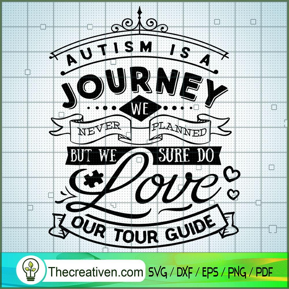 Autism Is A Journey Free SVG Cut File for Cricut & Silhouette 1 Autism Is A Journey Free SVG Cut File for Cricut & Silhouette