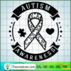 Autism Awareness Free SVG Cut File for Cricut & Silhouette