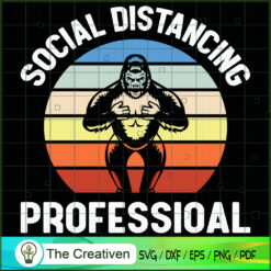 Social Distancing Professional SVG, Animals SVG, Trending SVG