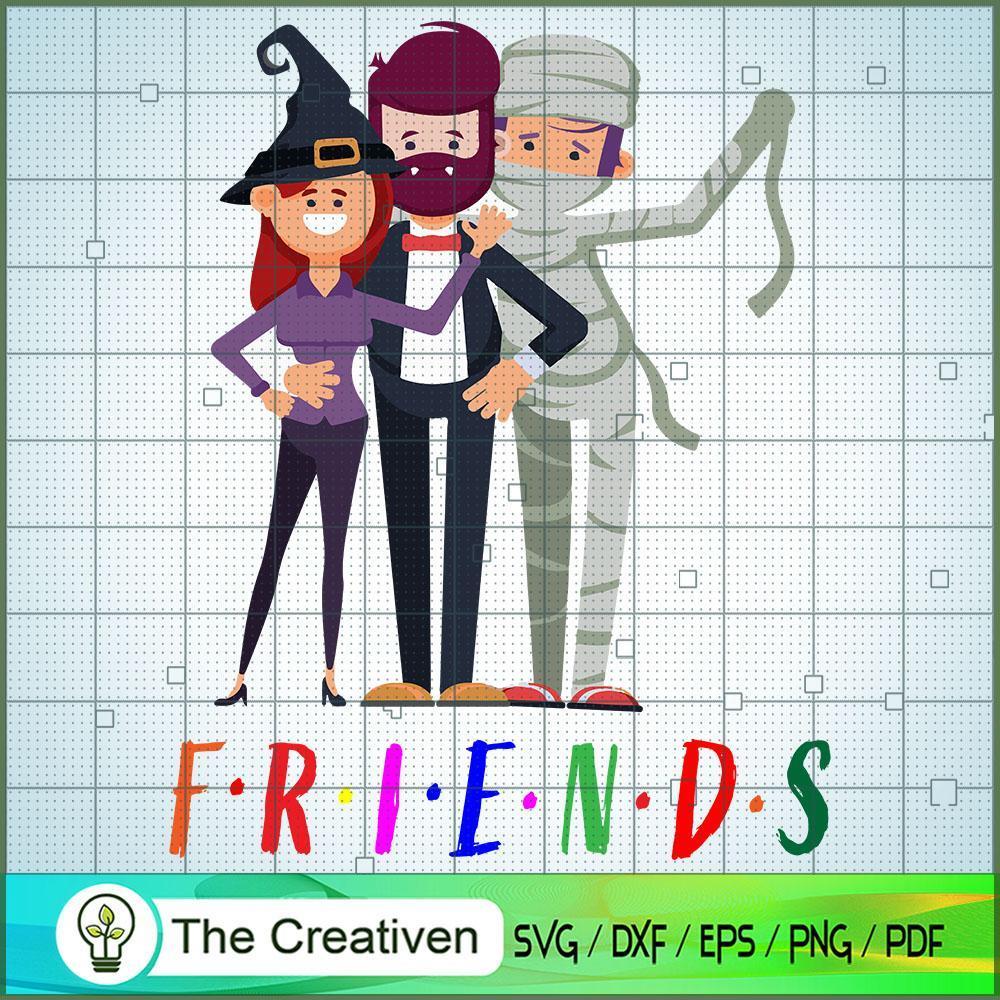 Friends Halloween SVG, Halloween SVG, Horror SVG, Halloween Scary SVG 1 88 copy 1