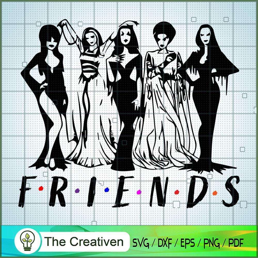 Friends Halloween SVG, Halloween SVG, Horror SVG, Halloween Scary SVG 1 89 copy 1
