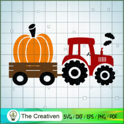 Pumpkin Truck Halloween SVG Cut File for Cricut & Silh Design 27506