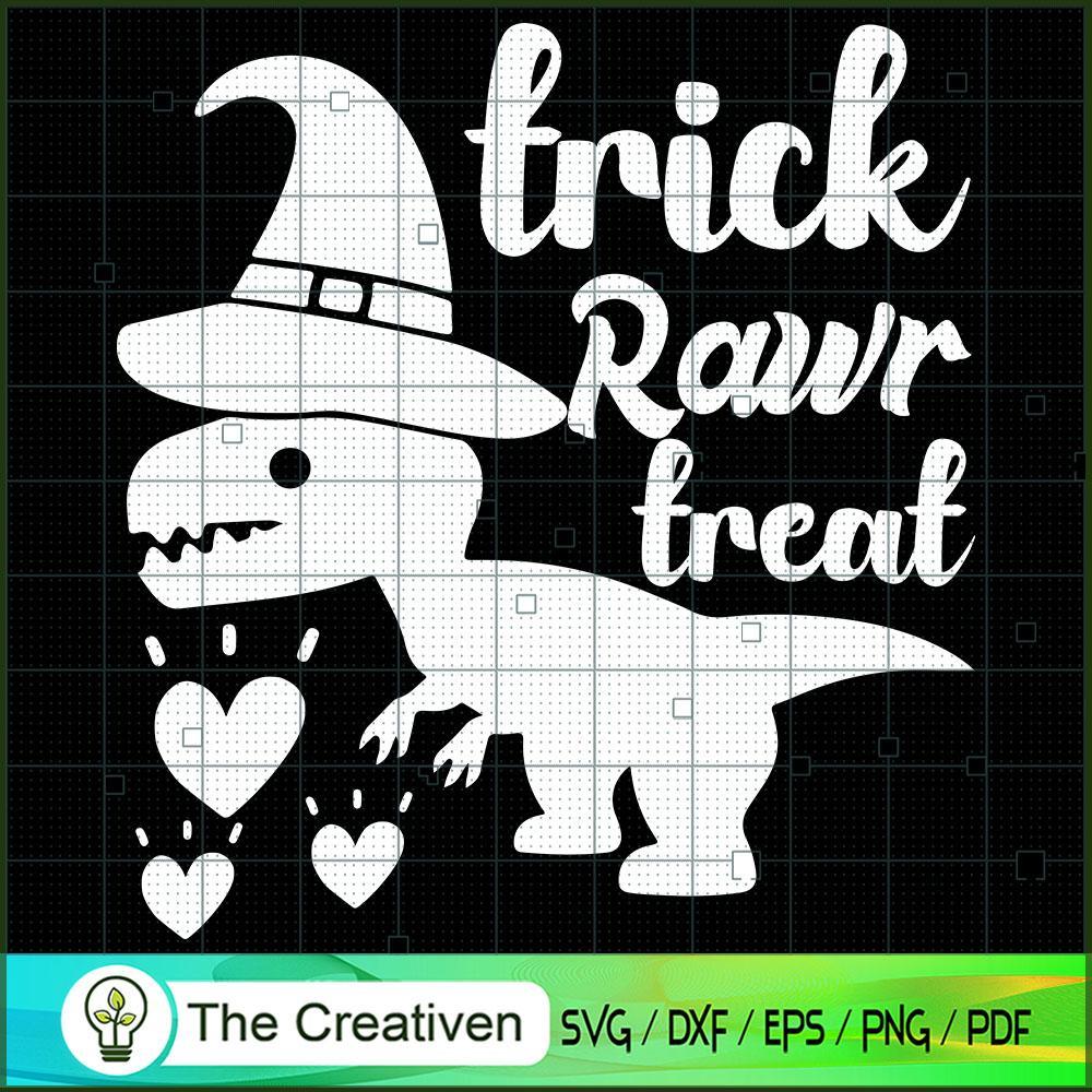 Trick Rawr Treat SVG, Halloween SVG, Horror SVG, Halloween Scary SVG 1 69 copy 1