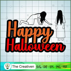 Happy Halloween SVG Cut File for Cricut & Silhouette Design 27444
