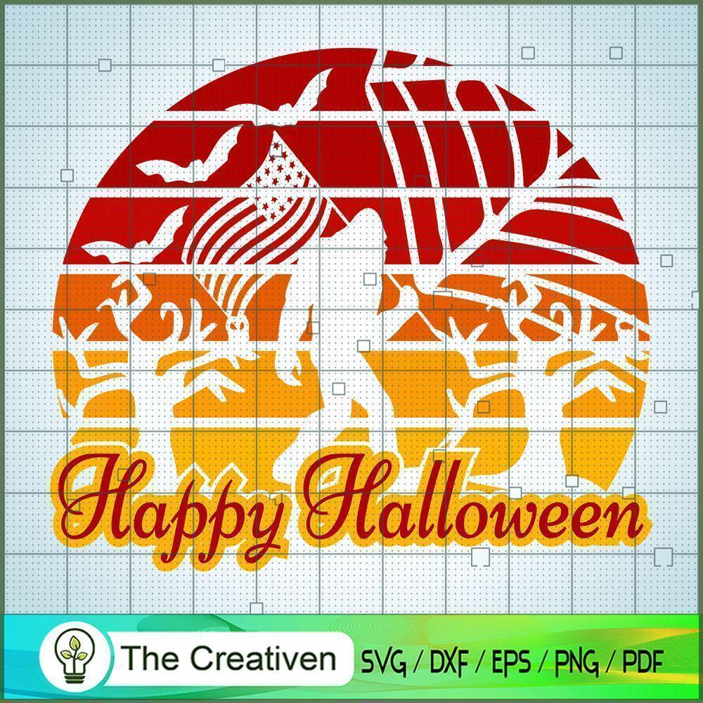 Happy Halloween Bigfoot SVG, Halloween SVG, Horror SVG, Halloween Scary SVG 1 51 copy 1