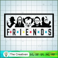 Friends SVG Cut File for Cricut & Silhouette