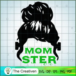 Momster SVG Cut File for Cricut & Silhouette