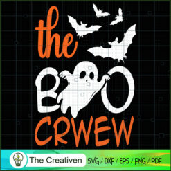 The Boo Crew SVG Cut File for Cricut & Silhouette Design 27351
