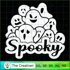 Spooky Halloween SVG Cut File for Cricut & Silhouette Design 27352