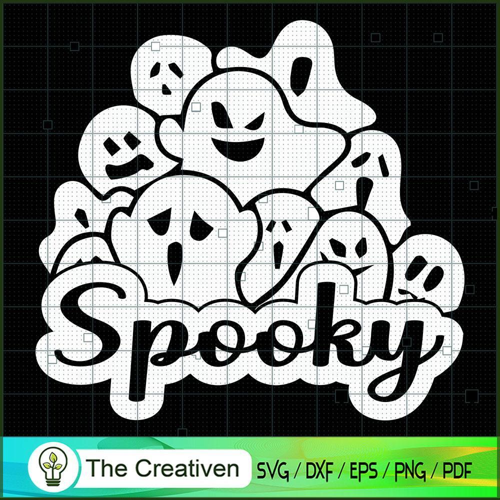 Spooky Halloween SVG, Halloween SVG, Horror SVG, Halloween Scary SVG 1 33 copy 2