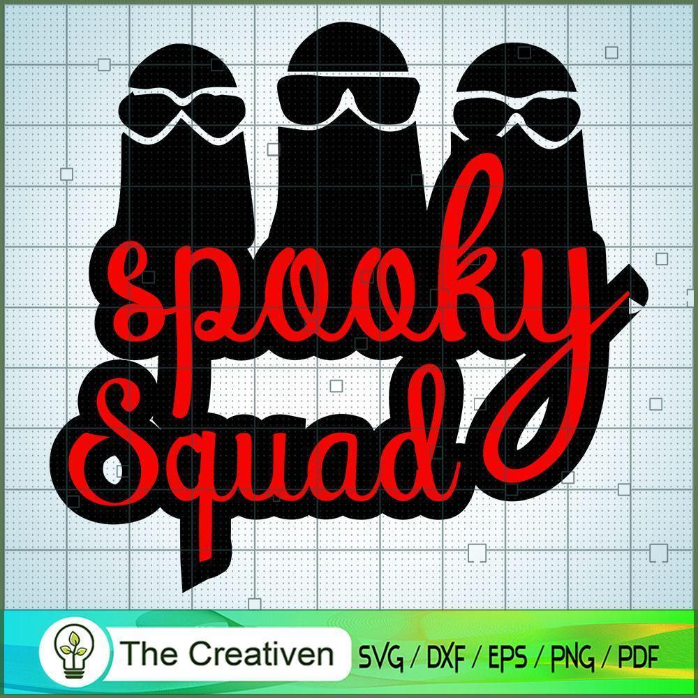 Spooky Squad SVG, Halloween SVG, Horror SVG, Halloween Scary SVG 1 16 copy 3