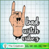 Bad Witch Vibes SVG, Halloween SVG, Horror SVG, Halloween Scary SVG 2 13 copy 3
