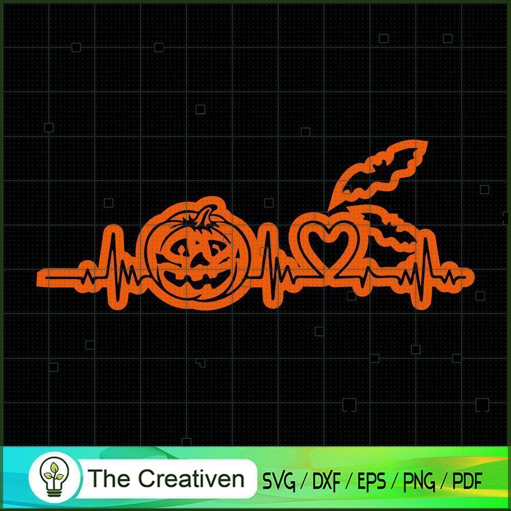 Halloween Heart Beat SVG, Halloween SVG, Horror SVG, Halloween Scary SVG 1 4 copy 5