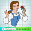Princess Belle SVG Cut File for Cricut & Silhouette 2 38 copy 1