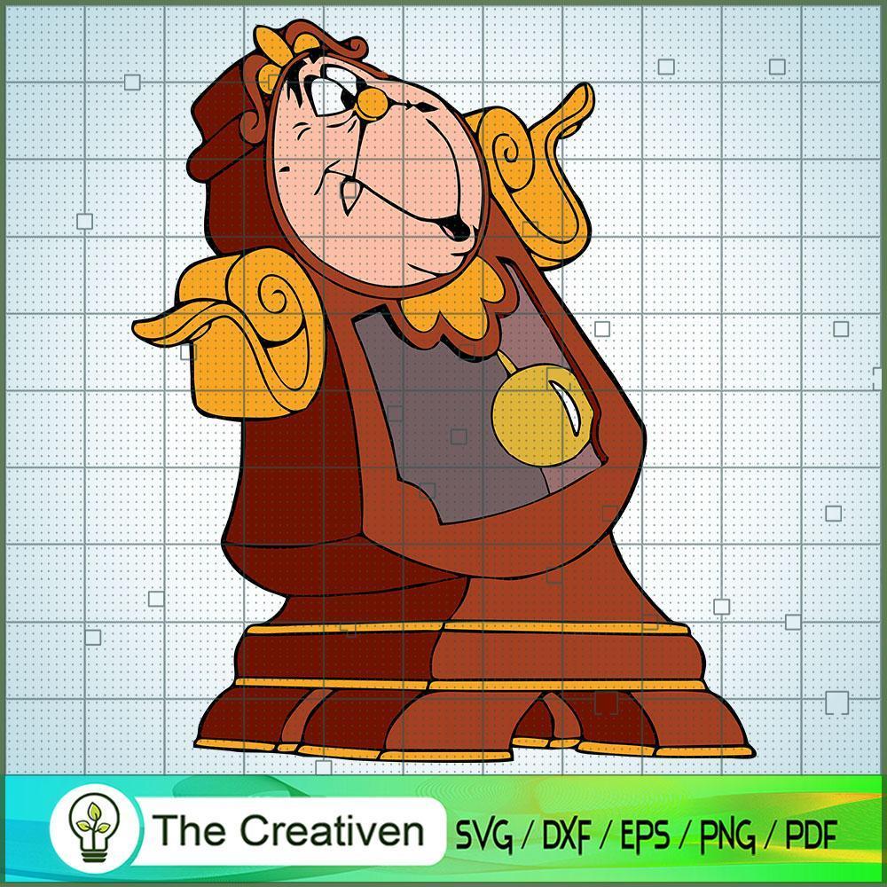 Cogsworth Panic SVG Cut File for Cricut & Silhouette 1 Cogsworth Panic SVG Cut File for Cricut & Silhouette
